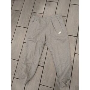 Nike Mens‎ Standard Fit Taper Leg Sweatpants Joggers Grey XXL